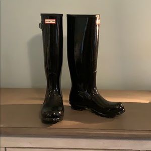 Hunter rain boots size 7M